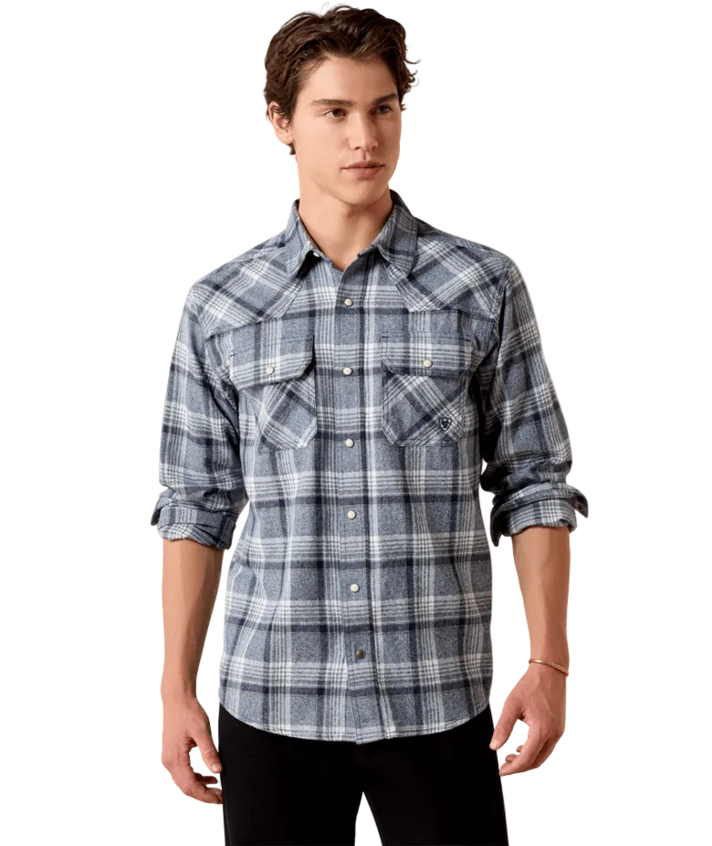 Retro Harish Fitted Snap Shirt