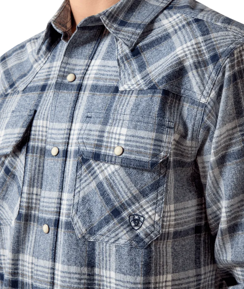 Retro Harish Fitted Snap Shirt