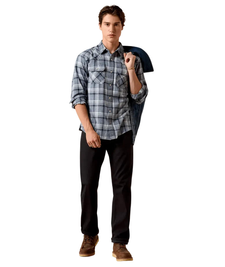 Retro Harish Fitted Snap Shirt