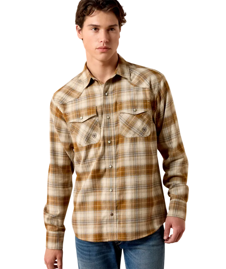 Retro Hayes Fitted Snap Shirt