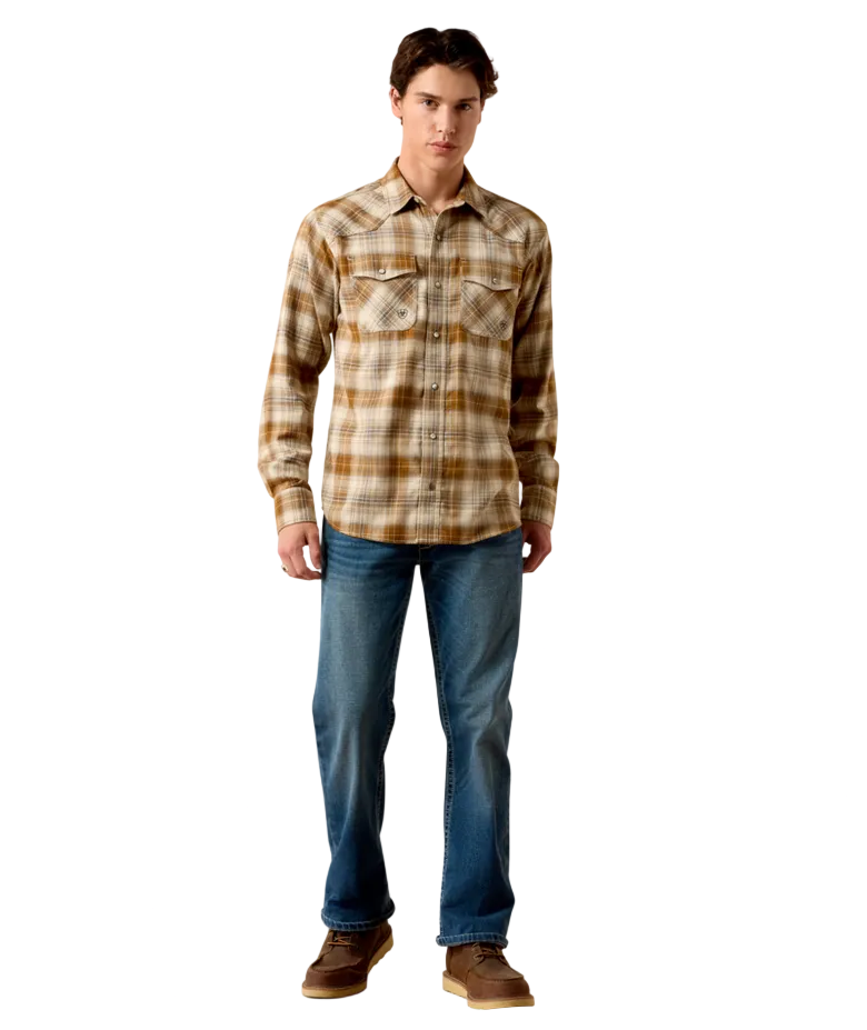 Retro Hayes Fitted Snap Shirt