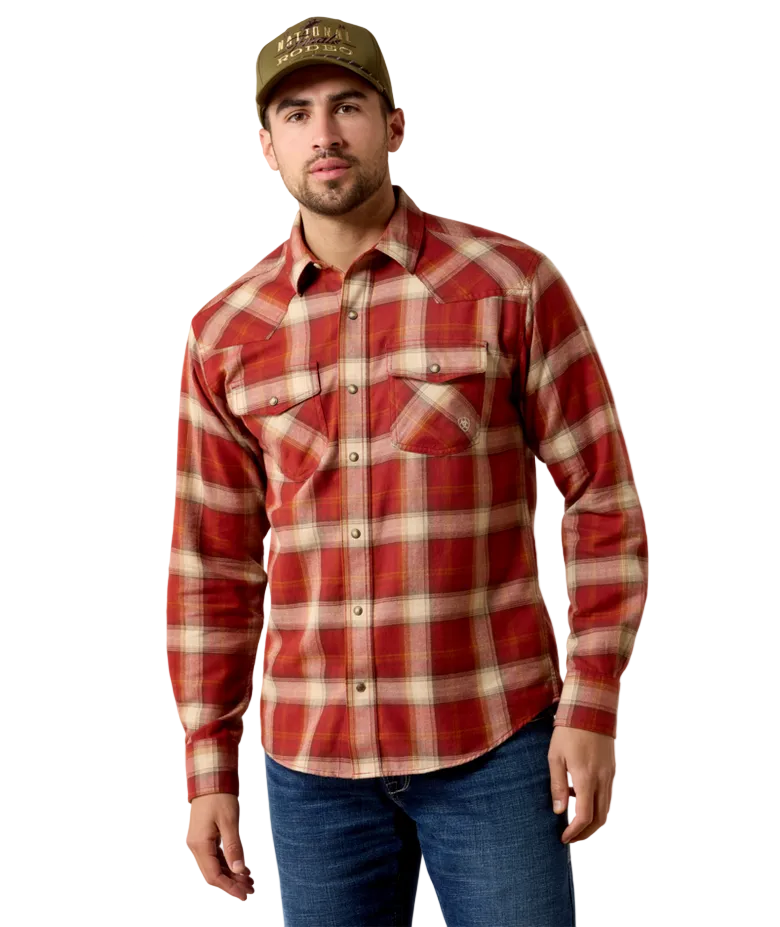 Retro Hatford Fitted Snap Shirt