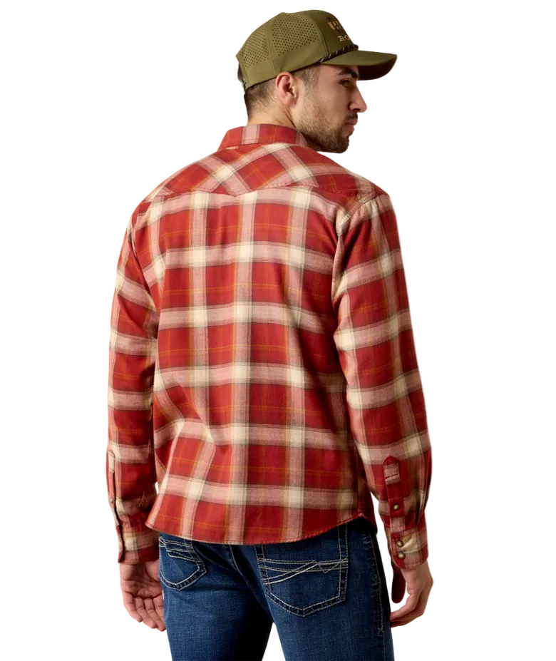 Retro Hatford Fitted Snap Shirt