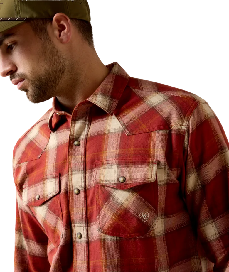 Retro Hatford Fitted Snap Shirt