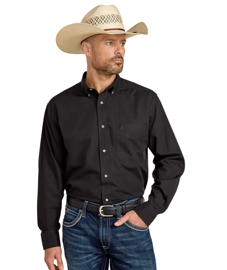 Wrinkle Free Solid Shirt