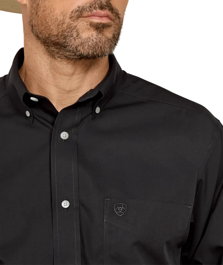 Wrinkle Free Solid Shirt