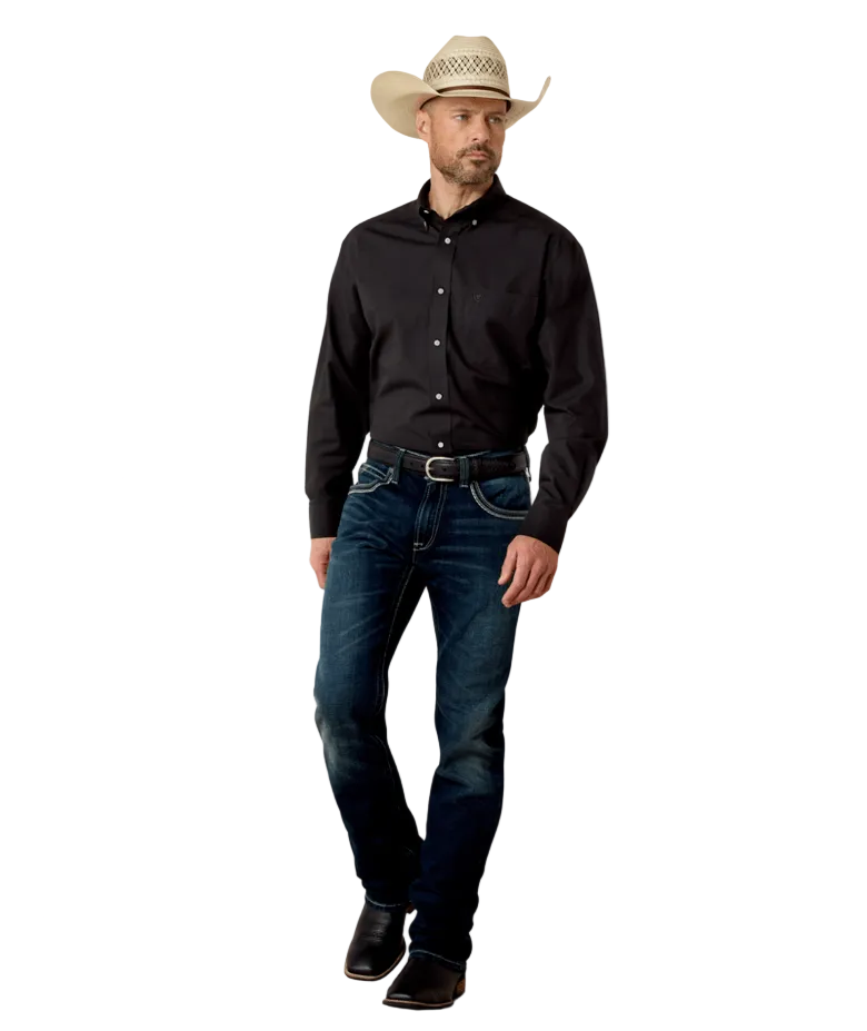 Wrinkle Free Solid Shirt