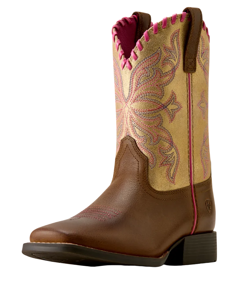 YTH Sundown Wide Square Toe Western Boot