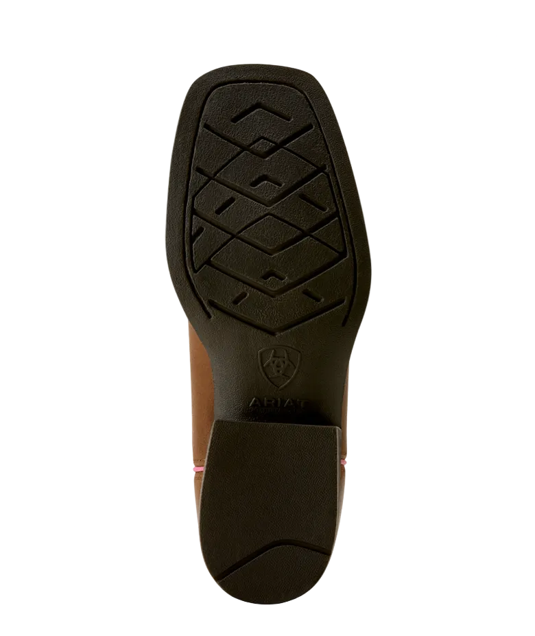 YTH Sundown Wide Square Toe Western Boot