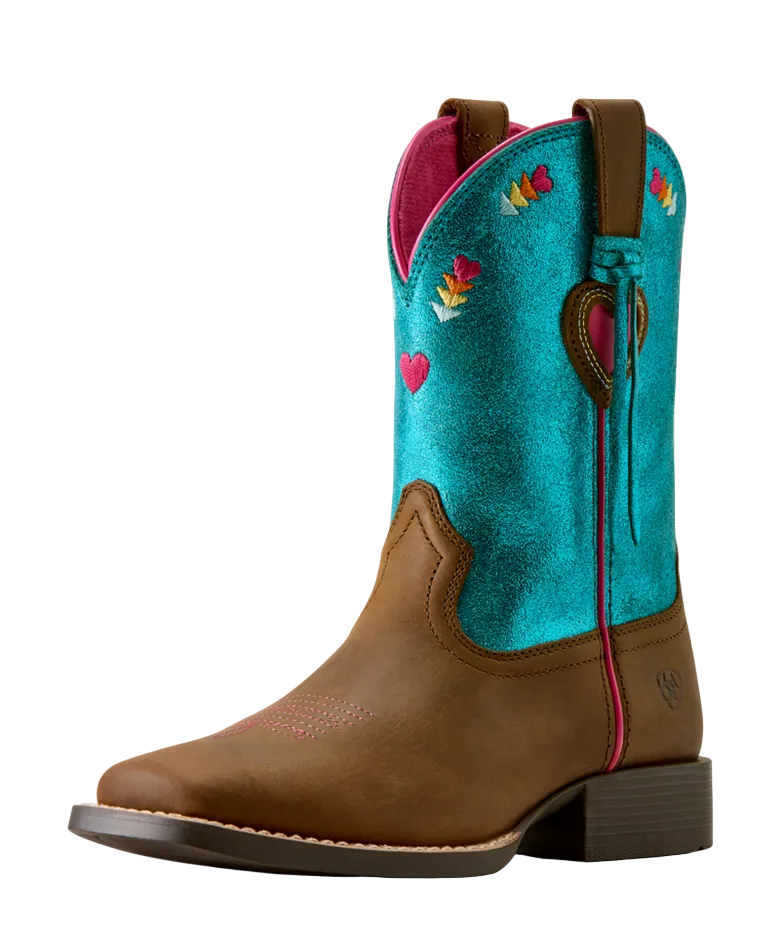 YTH Rodeo Love Wide Square Toe Western Boot