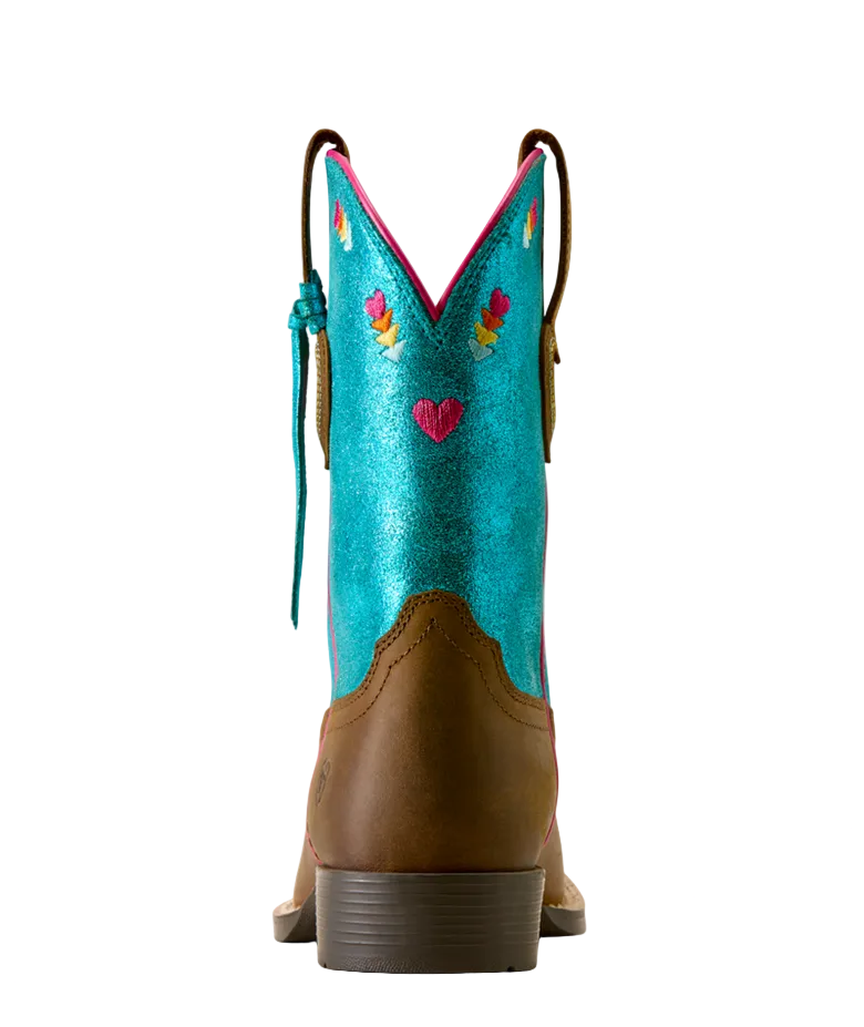 YTH Rodeo Love Wide Square Toe Western Boot