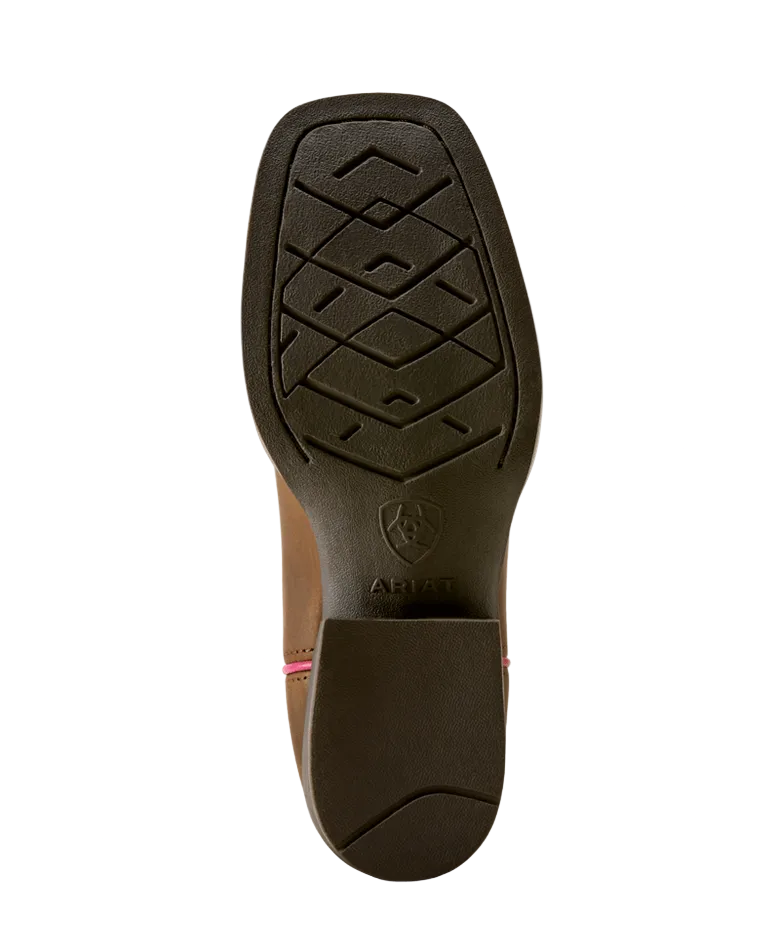 YTH Rodeo Love Wide Square Toe Western Boot