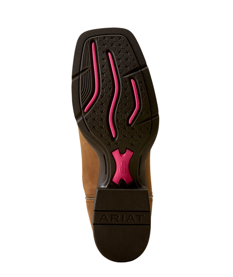 Round Up Waterproof Wide Square Toe Western Boot