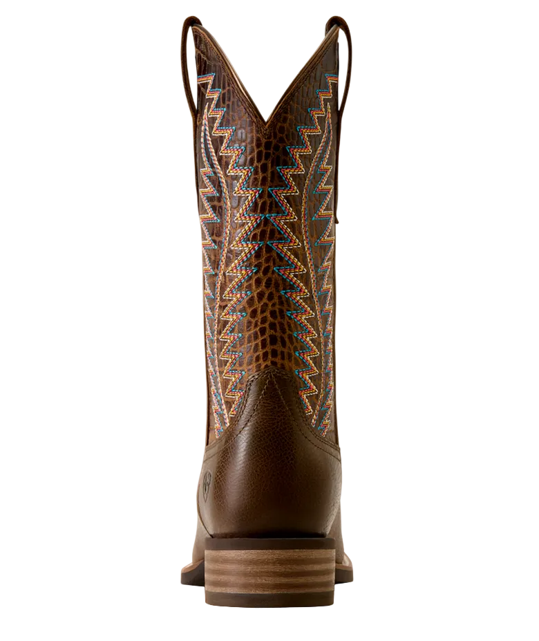 Monte Vista Wide Square Toe Western Boot
