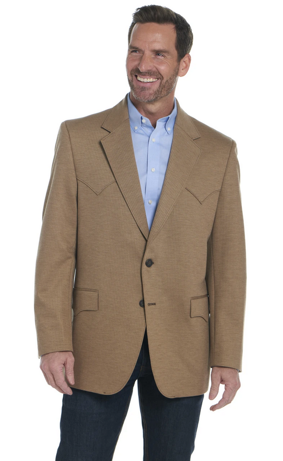 Mens Sports Coat Americano Brown