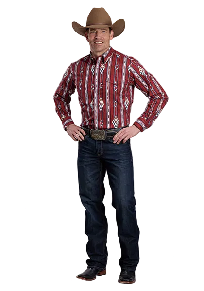 Vintage Stripe Western Shirt