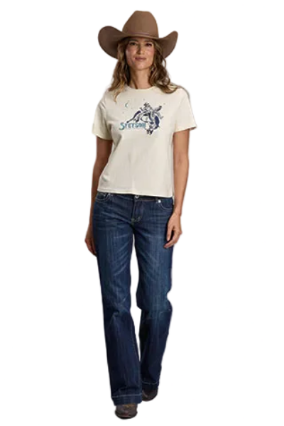 Bronco Rider Moon & Stars Tee