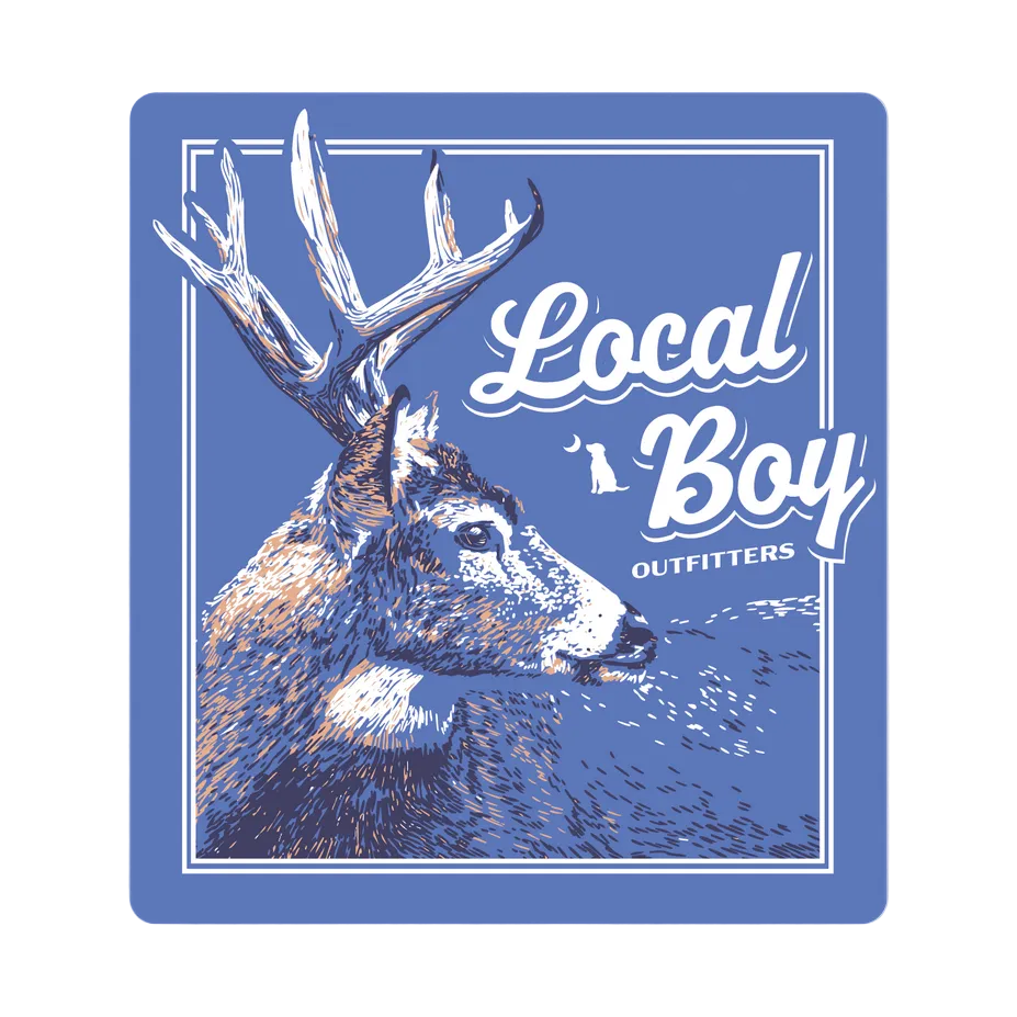 Stag Profile Decal