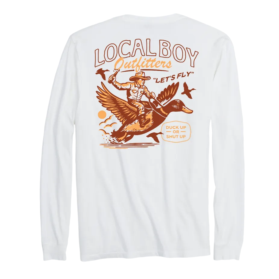 Duck Up LS Tee
