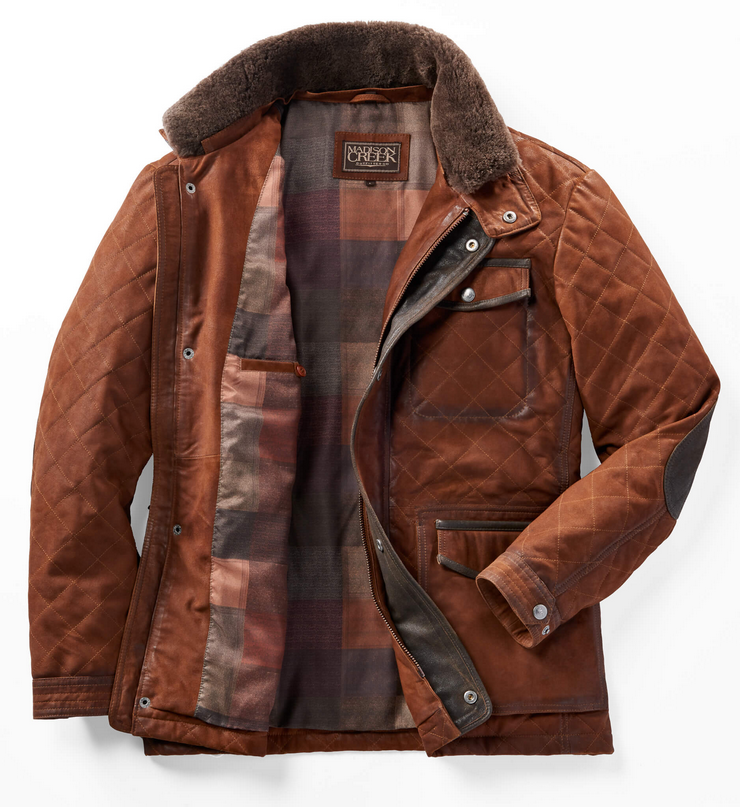 Sedona Leather Jacket Bourbon