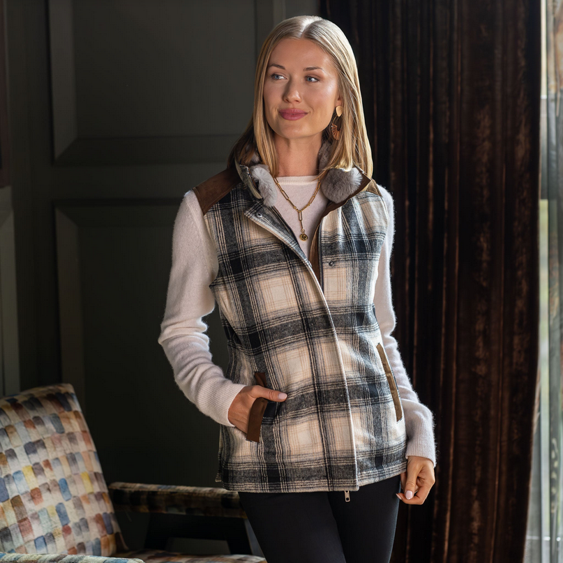 Cashiers Wool Blend Vest