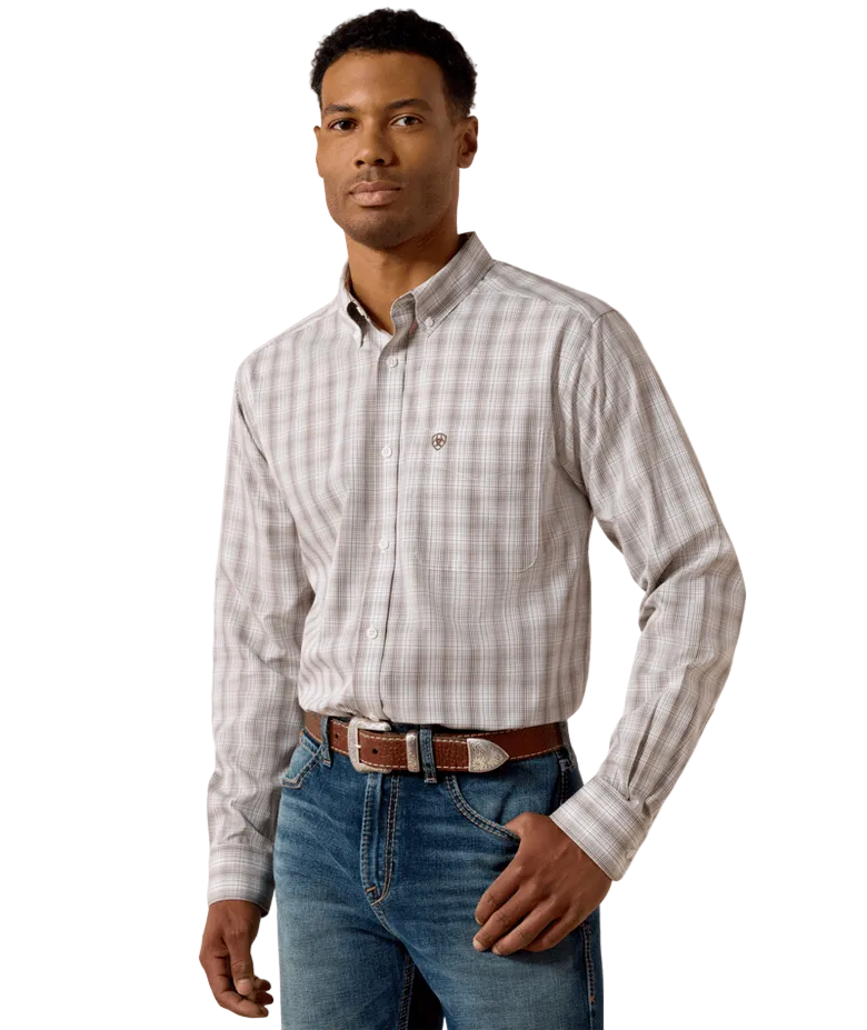 Wrinkle Free Clyde Fitted Shirt
