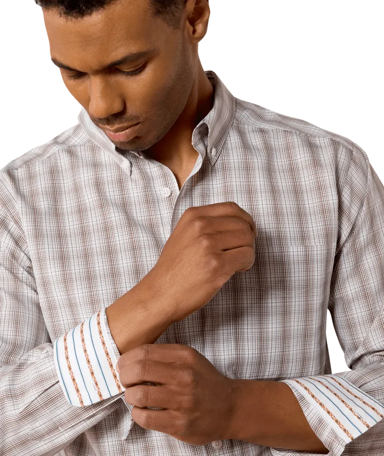 Wrinkle Free Clyde Fitted Shirt