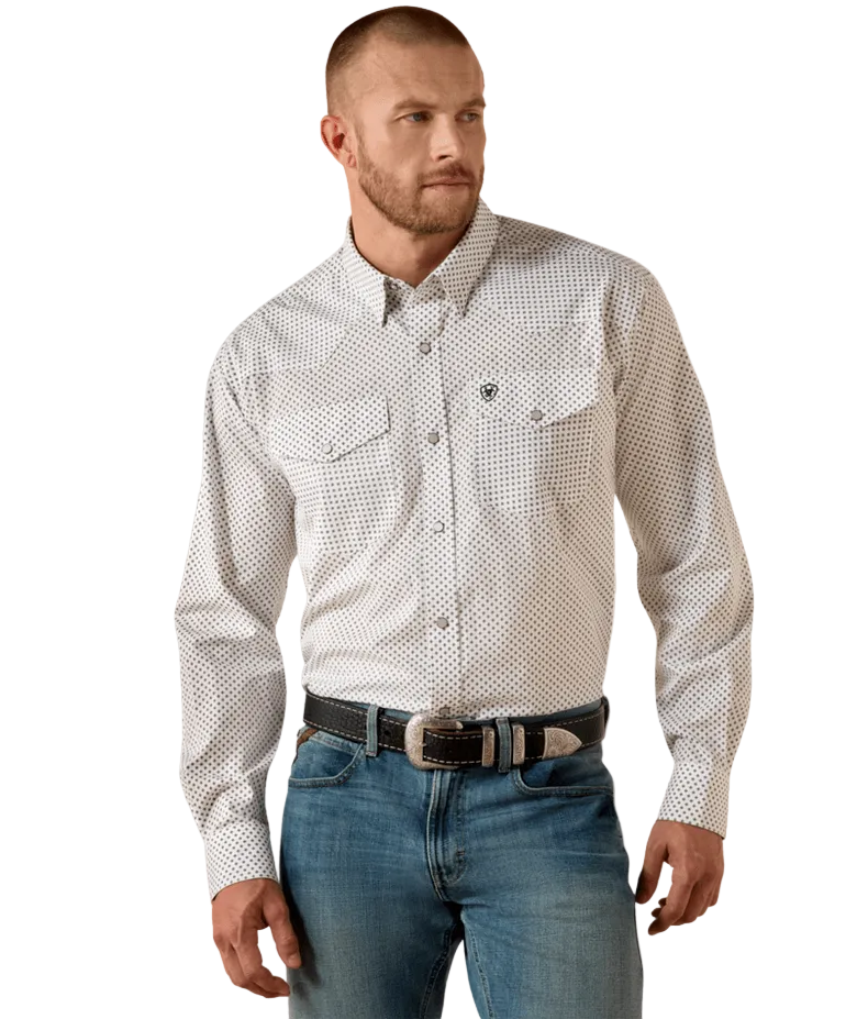 Wrinkle Free Anthony Classic Fit Snap Shirt