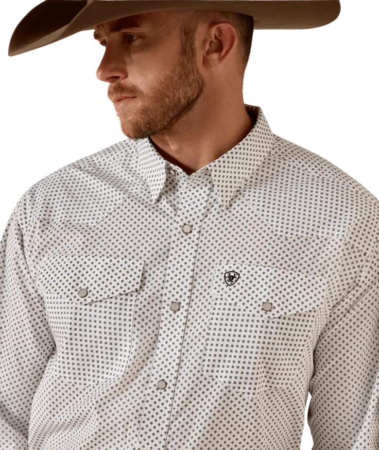 Wrinkle Free Anthony Classic Fit Snap Shirt