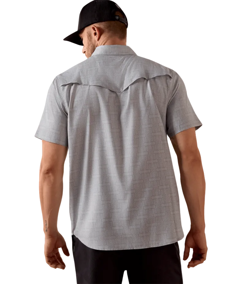Printed VentTEK Western Fitted Snap Shirt