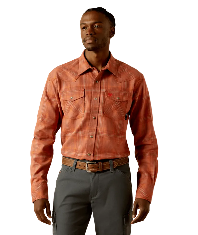 FR Wayne Retro Fit Snap Work Shirt