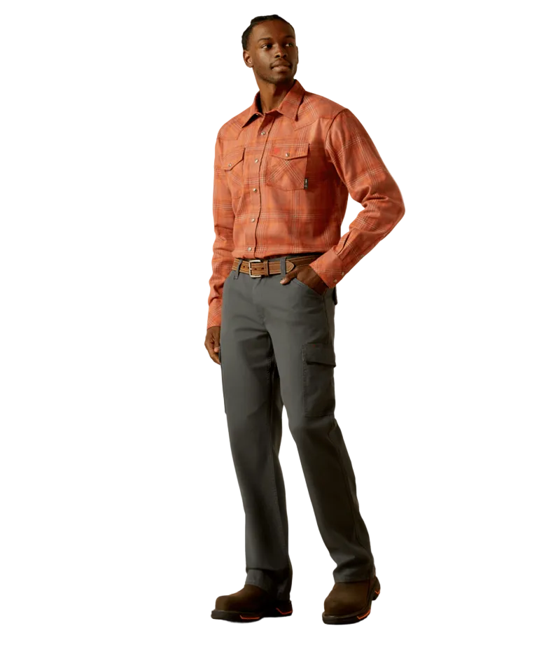 FR Wayne Retro Fit Snap Work Shirt