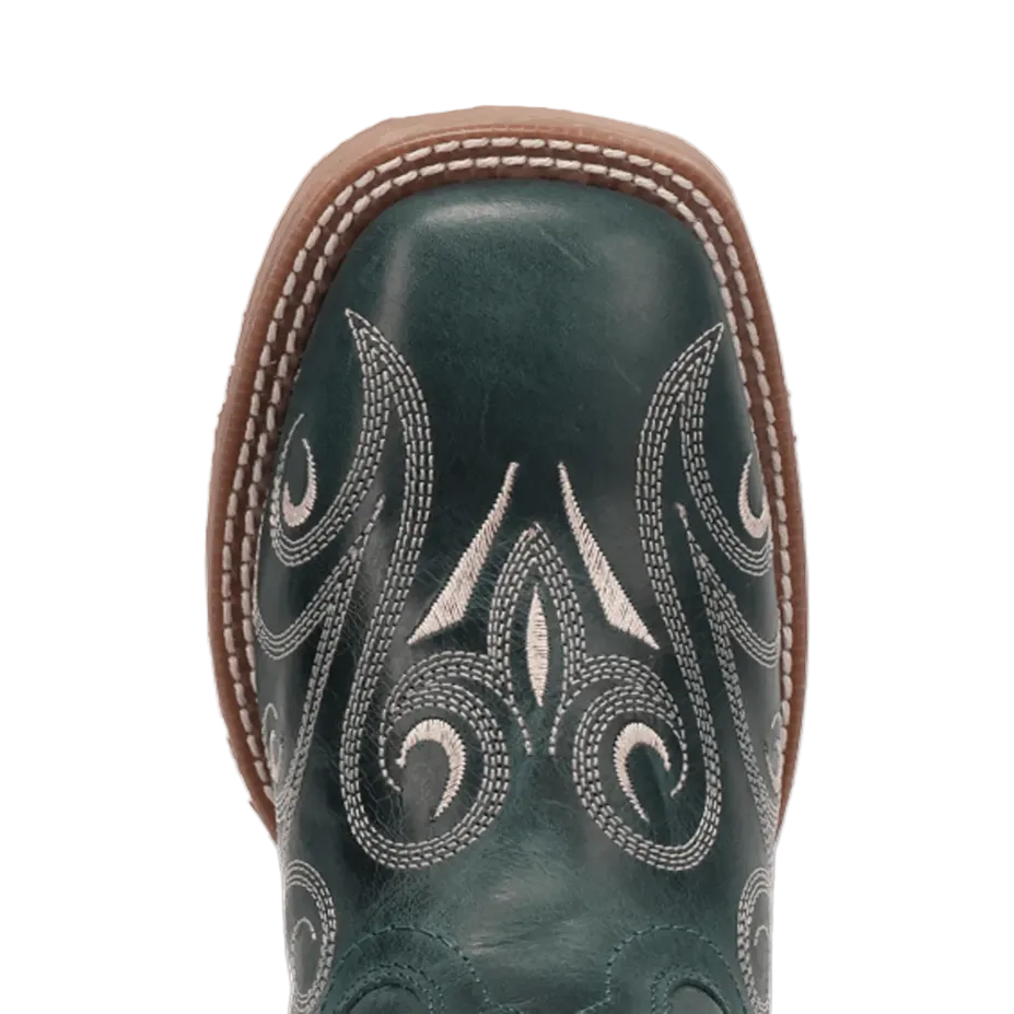 Spurred Leather Boot