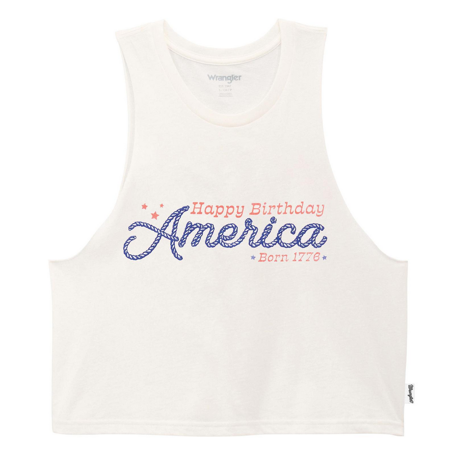 Wrangler America Festival Crop Tank