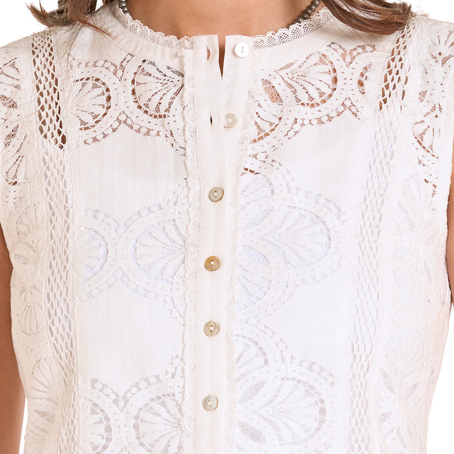 Natural Lace Blouse