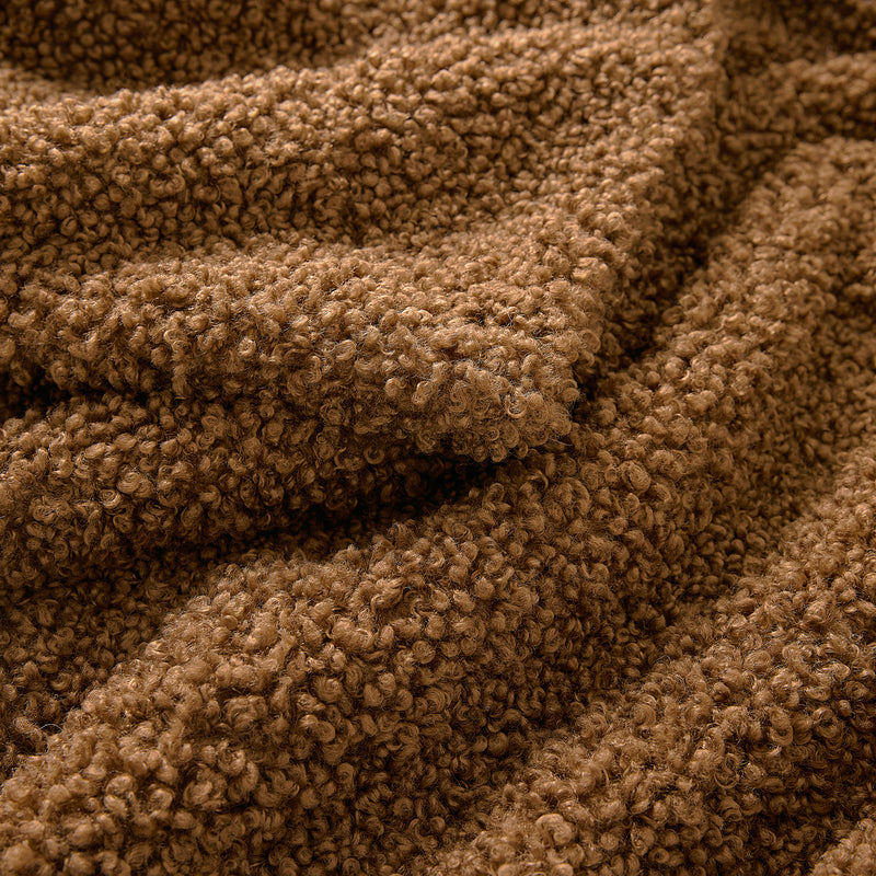 Teddy Throw Blanket - Umber