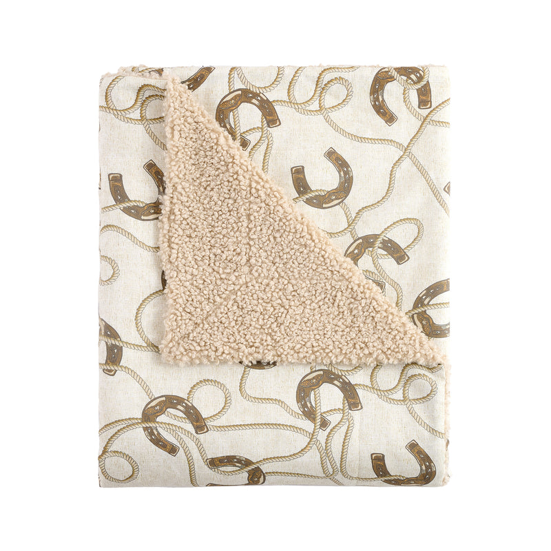 Pierre Equestrian Teddy Throw