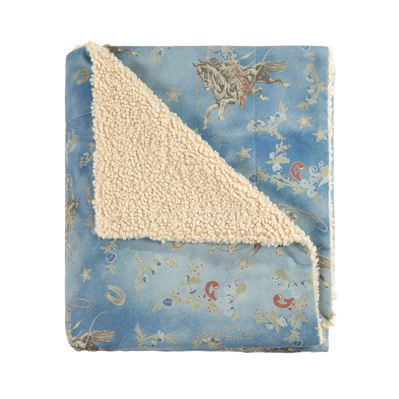 Lee Western Denim Teddy Throw