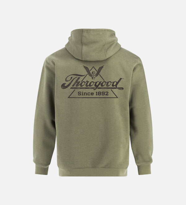 Vintage Classic Logo Pullover Hooded Sweatshirt