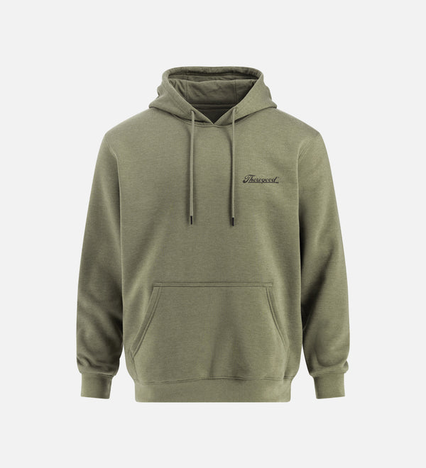 Vintage Classic Logo Pullover Hooded Sweatshirt