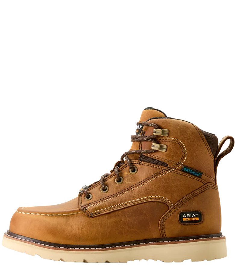 Women's Rebar Wedge Moc Toe H20 8.5