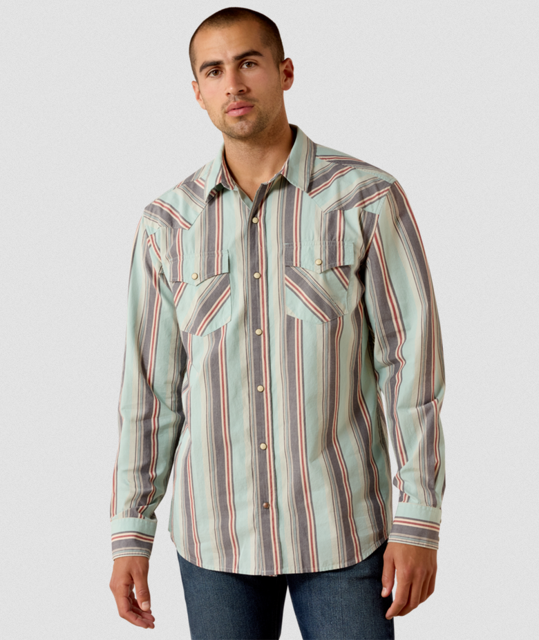 Retro Hesperus Fitted Snap Shirt