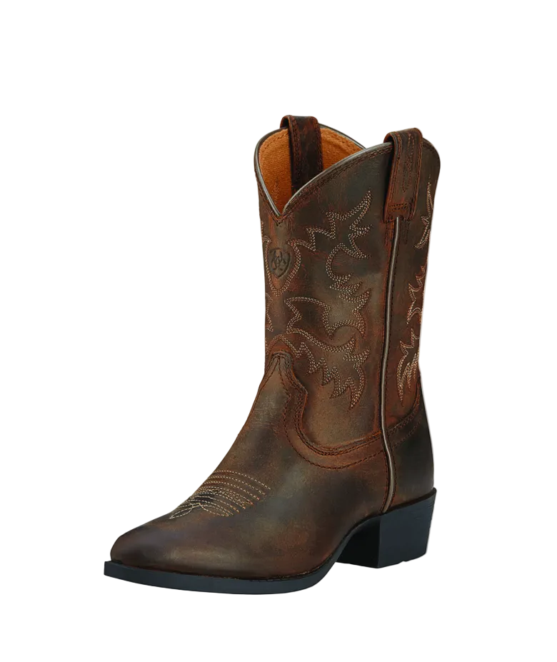YTH Heritage R Toe Western Boot