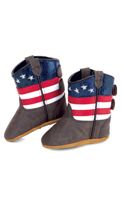 Baby Popper American Flag Boot