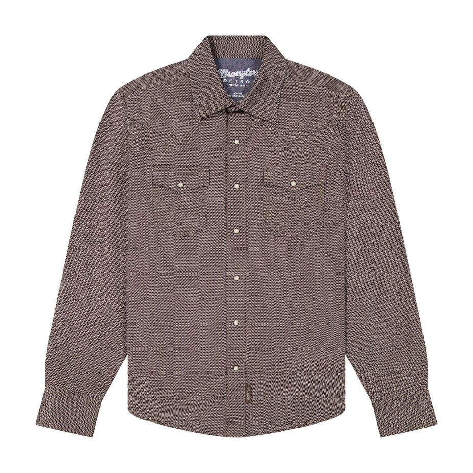 Wrangler Retro® Premium Long Sleeve Snap Shirt
