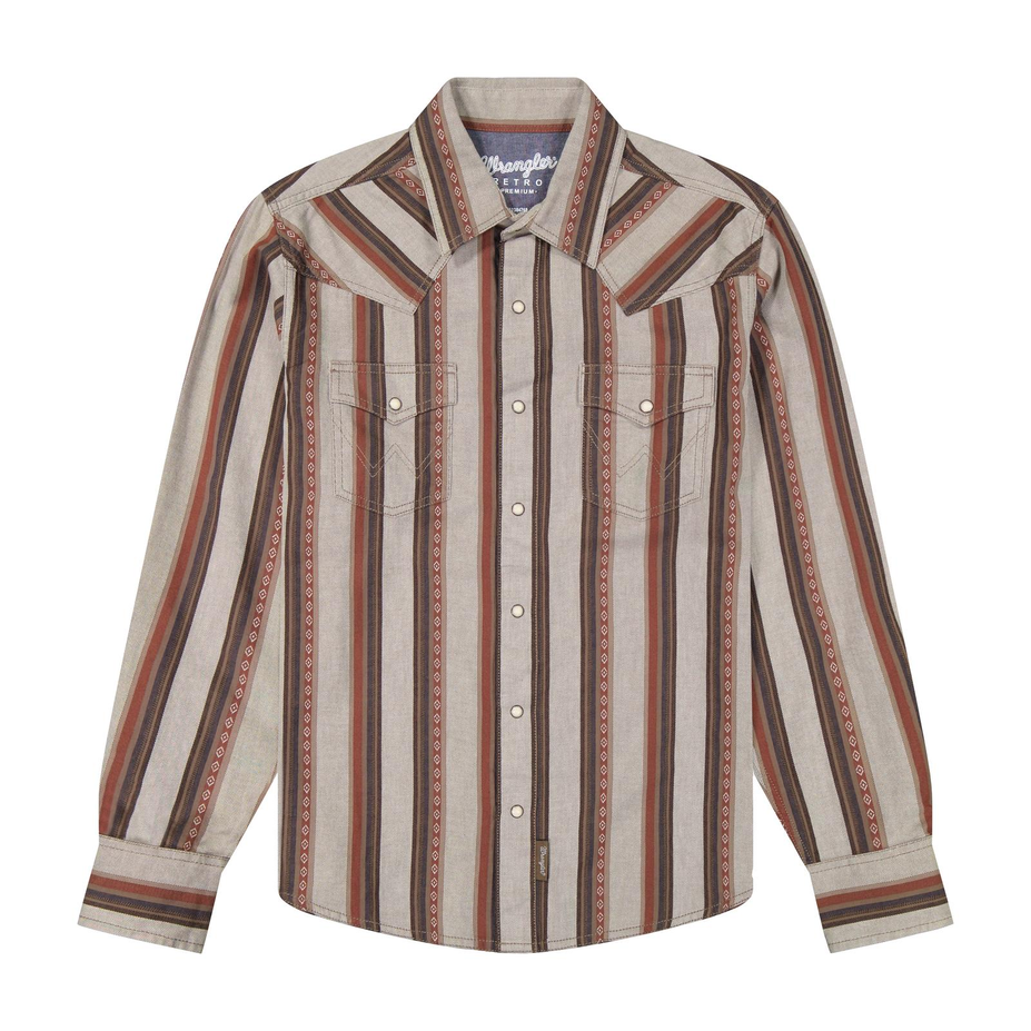 Premium Long Sleeve Snap Shirt