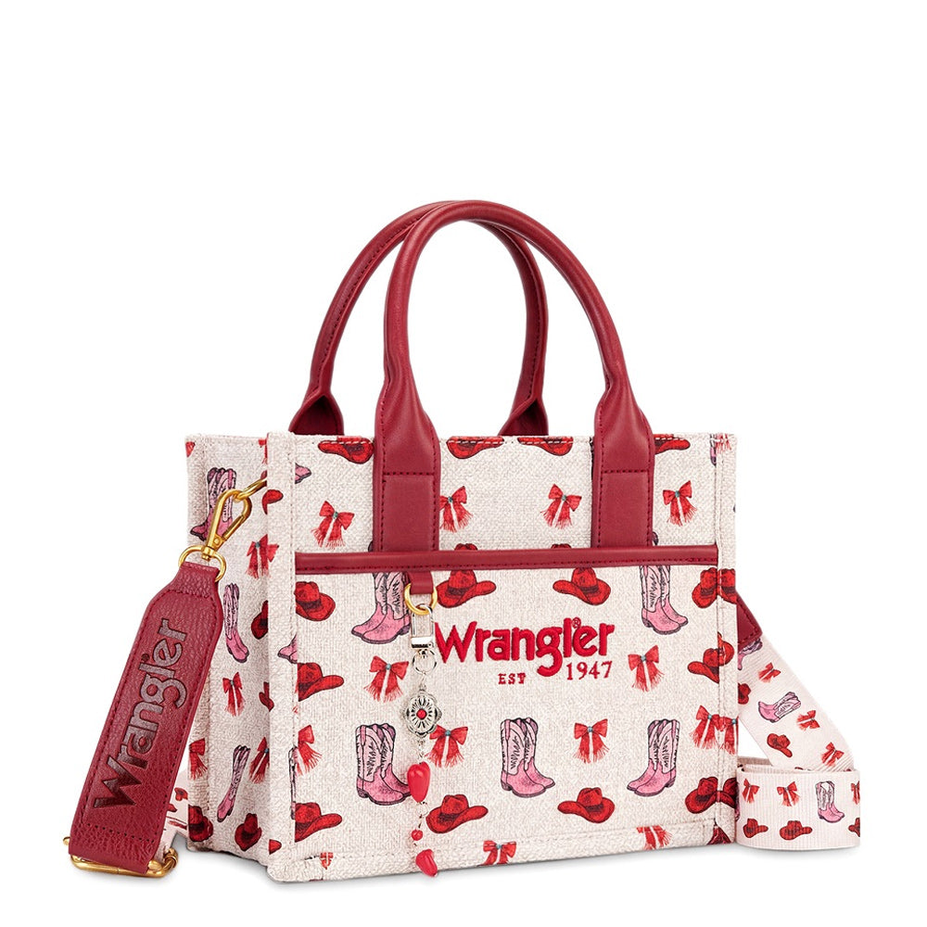 Western Print Cowgirl Tote Bag