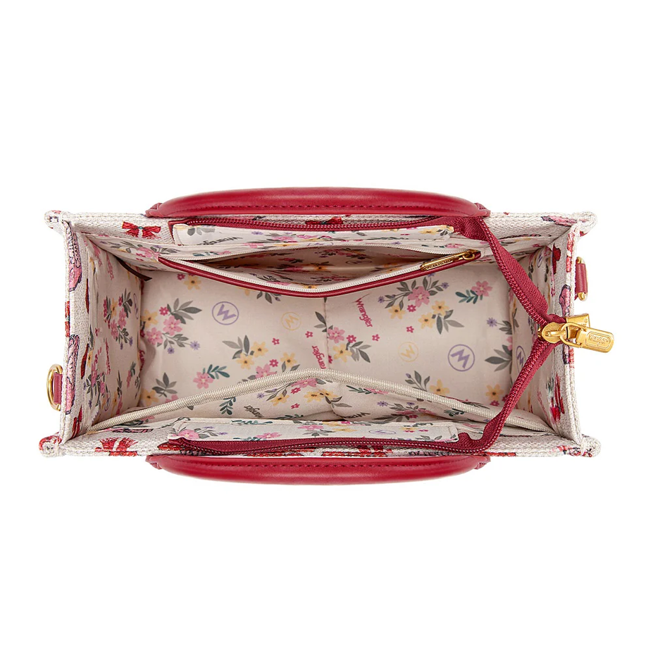 Western Print Cowgirl Tote Bag