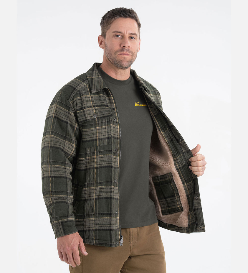 Merrill Heavyweight Berber Lined Shirt Jacket