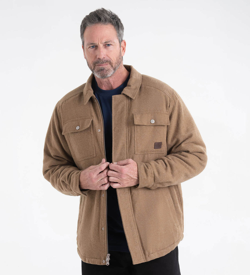 Merrill Heavyweight Berber Lined Shirt Jacket